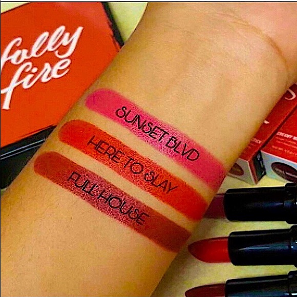 🆕FOLLY-FIRE:EXPENSIVE HABITS COMES WITH SET OF 3/CREAMY&SMOOTH&LONGLASTING NWT - Picture 7 of 12